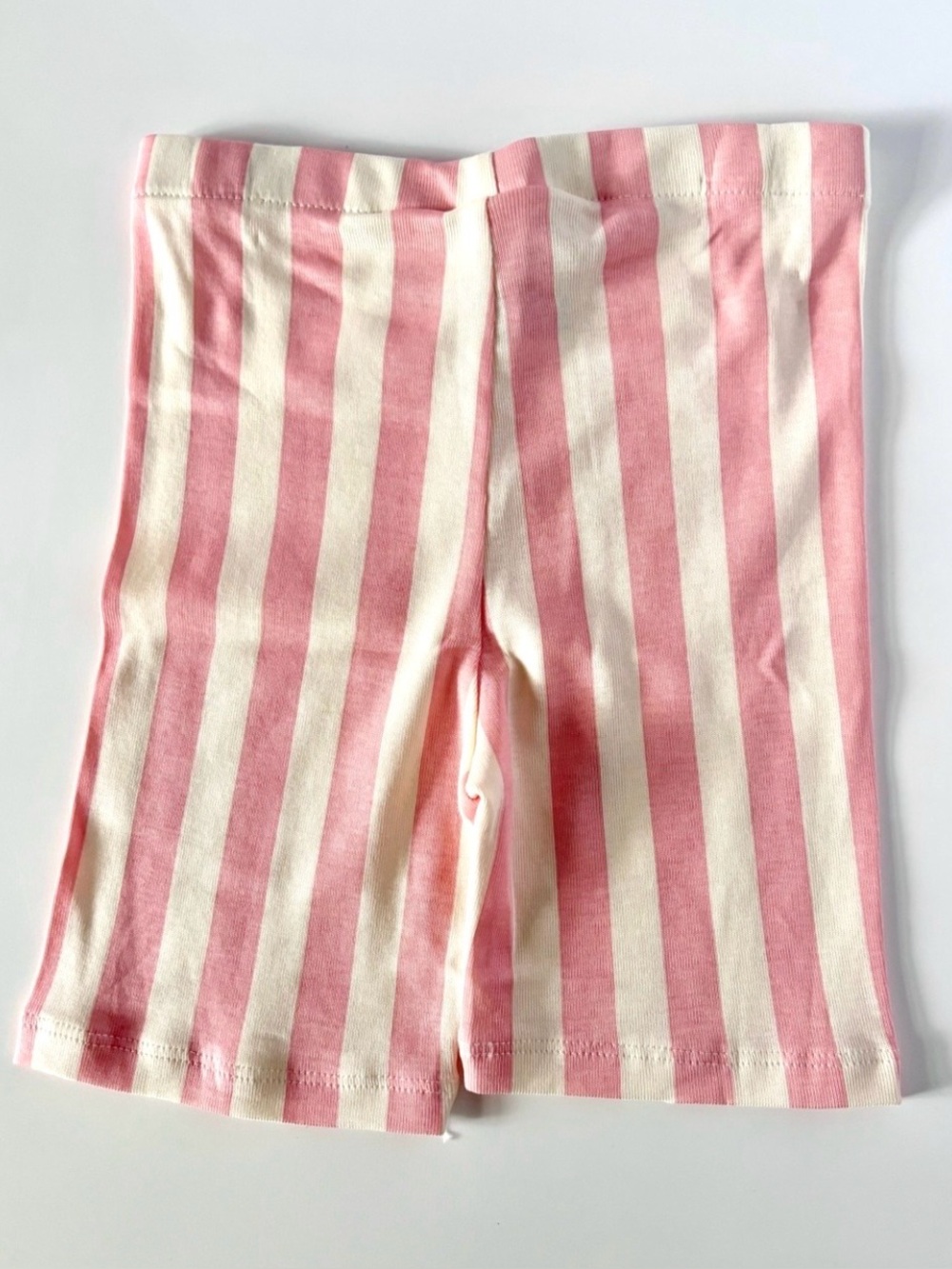 NWOT H&M Bingo Fluffy Cream Tee + Pink Stripe Shorts Set | 5Y - Picture 10 of 10